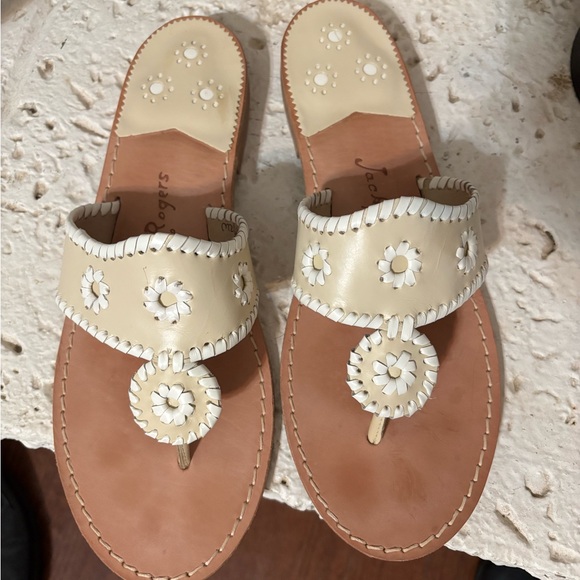 Cream Sandals - Picture 3 of 3